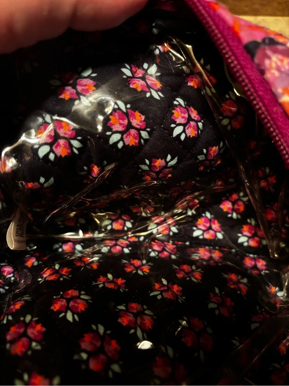 Vera Bradley Paisley Cosmetic Pouch - Purple Multi
